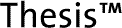 Thesis info